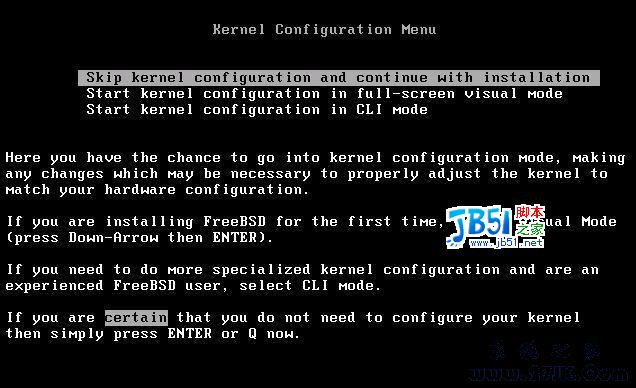 FREEBSD6.2 詳細安裝圖解