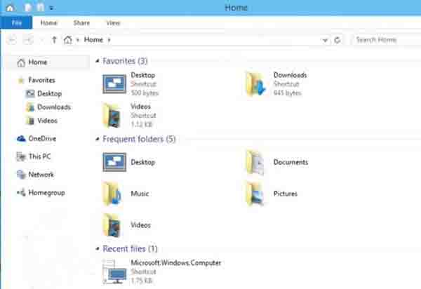 Win9圖標(biāo)大換臉：首次加入Home新圖標(biāo)