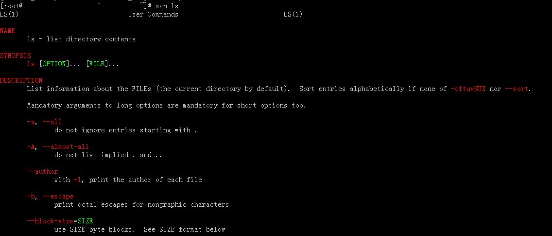 Linux小技巧之man pages設置高亮顏色