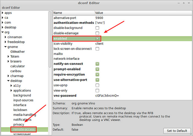 如何在Linux Mint Cinnamon通過vino-server啟用桌面共享