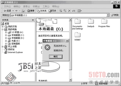 win2003系統(tǒng)重裝NTFS分區(qū)無法訪問解決辦法