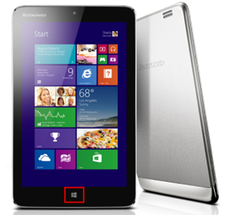 Win8/8.1 觸屏系列屏幕上Windows徽標按鈕失效的解決方法