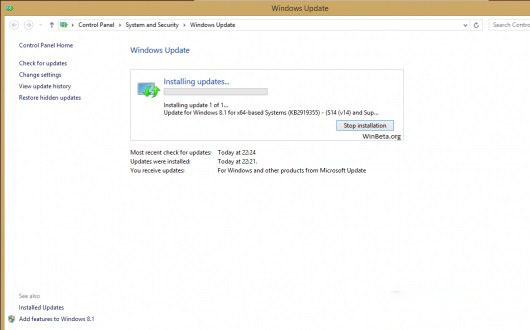 win8.1系統(tǒng)通過(guò)修改注冊(cè)表升級(jí)Win8.1 Update 1方法圖解