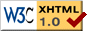 通過XHTML1.0校驗(yàn)