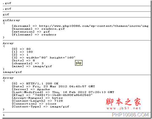 PHP判斷圖片格式的七種方法小結